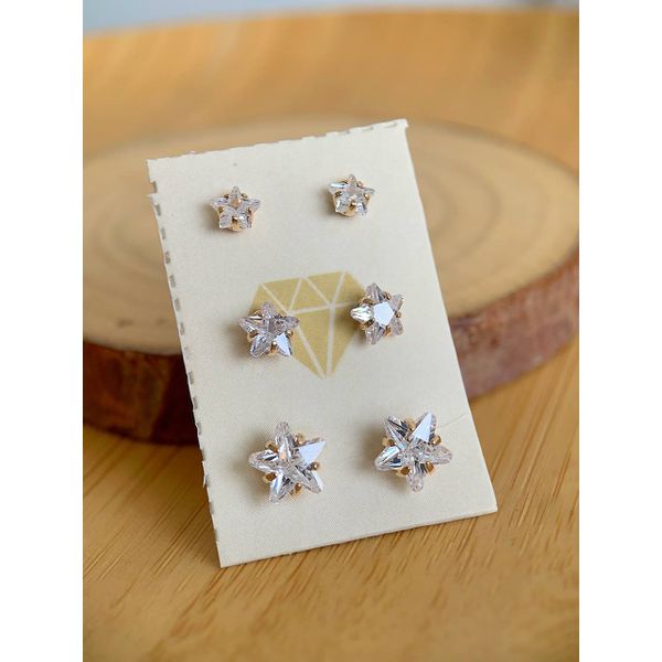 Brinco Trio De Estrelas