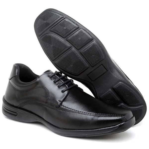 Sapato Social Confort Preto - 25185-PT - IDEN SHOES