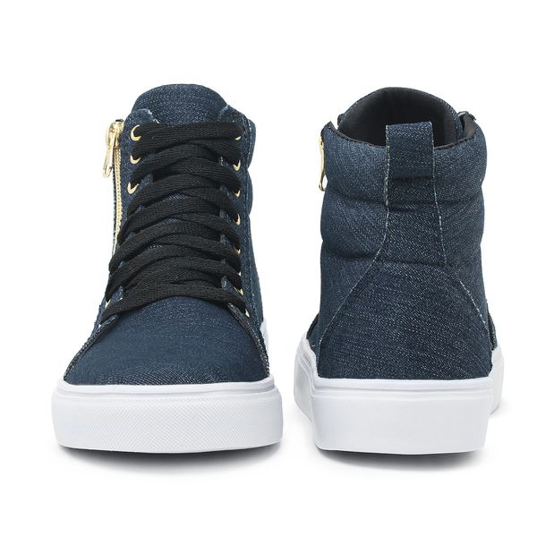 Coturno outlet com jeans