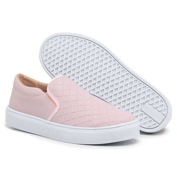 Slip On Feminino Rosa - DWS-RS - IDEN SHOES