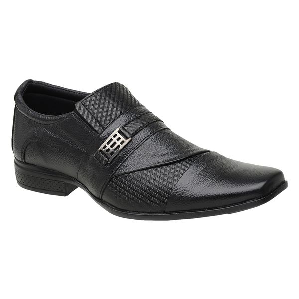 Sapato social masculino cheap couro verniz