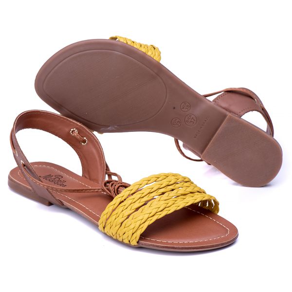 Rasteirinhas amarelas hot sale