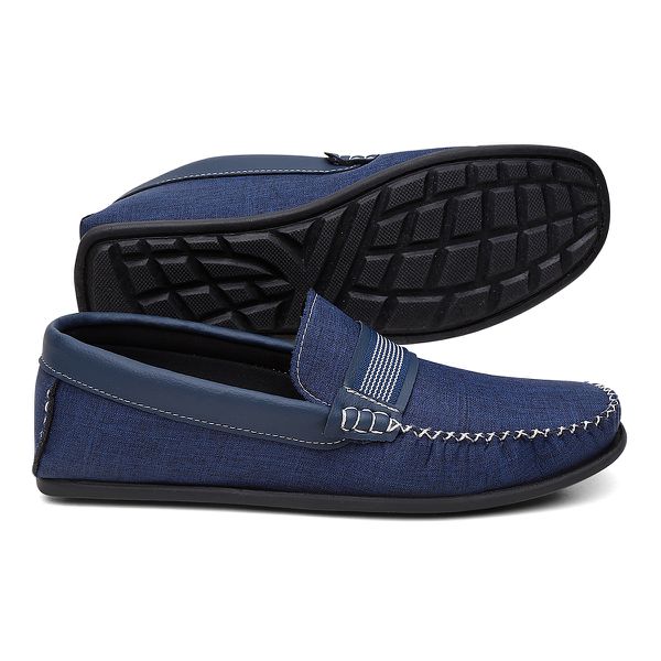 Drive Mocassim Masculino Azul - moc.r-az - IDEN SHOES