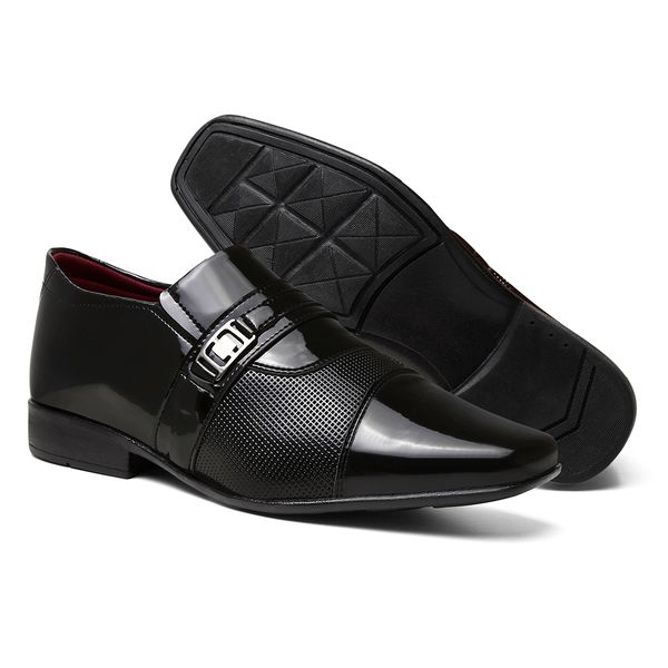 Sapato Social Masculino Em Verniz - 839vp - IDEN SHOES