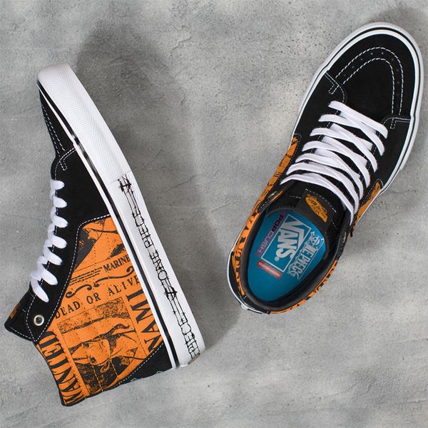 T NIS SKATE SK8 HI VANS X ONE PIECE Loja Over 7