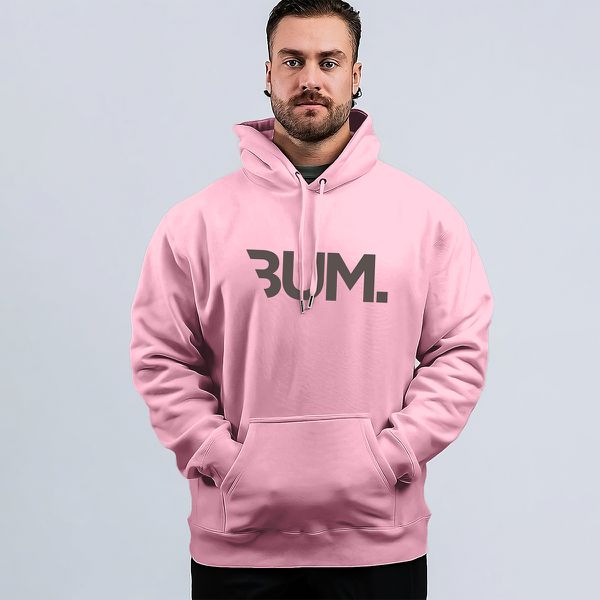 Blusa Moletom CBum Masculino Estampado 100 Algodao 30.1 Classic Rosa Claro