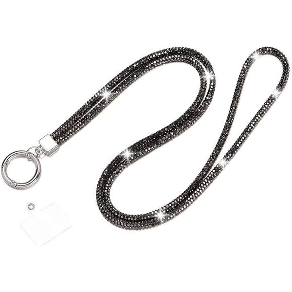 Cordão de Celular Longo Prata