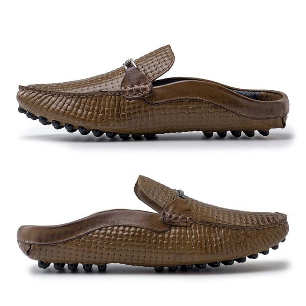 Drive em Couro Aruba Masculino Tressê Mogno Calçados Laroche - Main Image