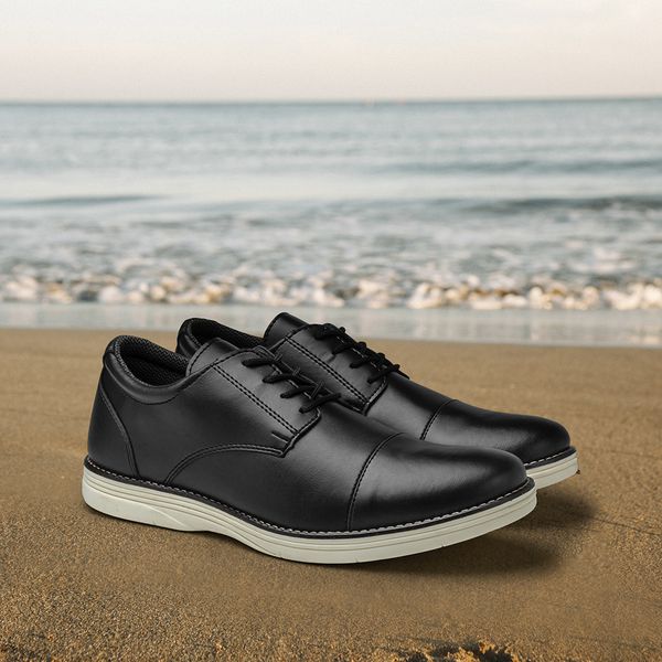 Sapato oxford masculino preto best sale