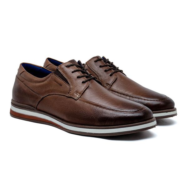 Sapato Casual Laroche Torino em Couro - Chocolate