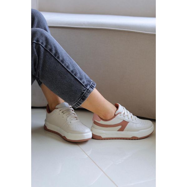 Tênis Feminino Style Off White/ Chocolate/ Candy