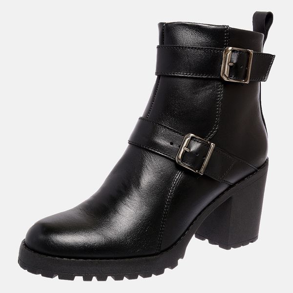 Bota Tratorda Mega Boots em Couro - Preto -1425