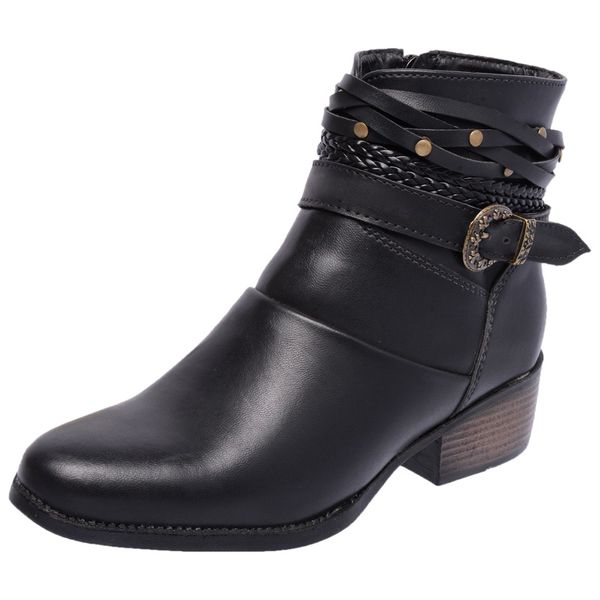 Bota Feminina Country Mega Boots 1328 Preto