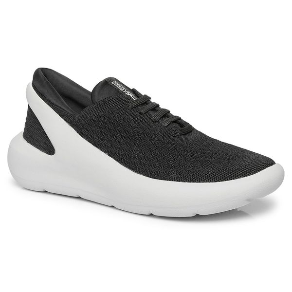Tênis Feminino Sustentável Calce Fácil Knit Preto