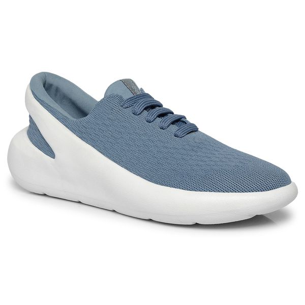 Tênis Feminino Sustentável Calce Fácil Knit Azul Ocean
