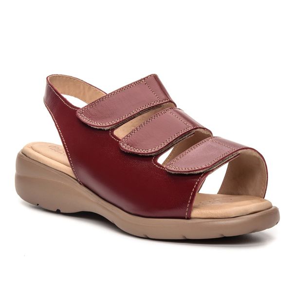 Sandália Feminina Confortável para Joanete Soft Acerola 