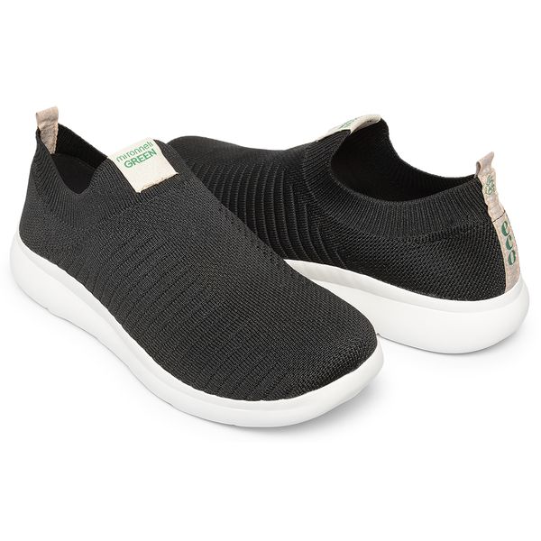 Tênis Ortopédico Green Sustentável Preto Loja Mironneli