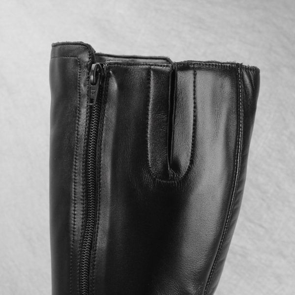 Bota Feminina Montaria Salto Baixo Couro Legítimo