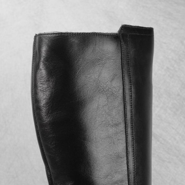 Bota Feminina Montaria Salto Baixo Couro Legítimo