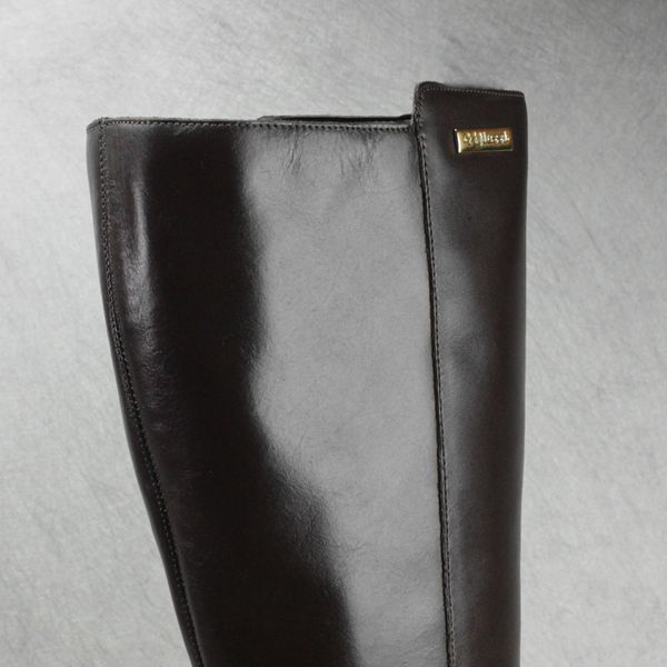 Bota Feminina Bico Fino Couro Legitimo