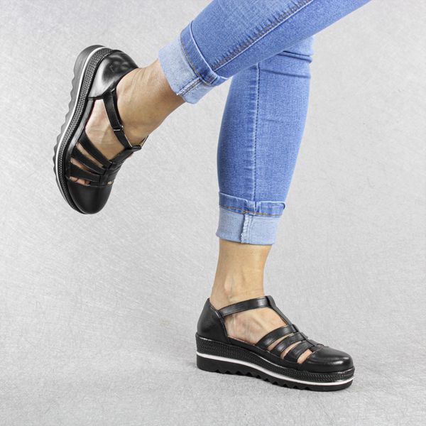 Assandalhado Plataforma Ultra Conforto Couro Legítimo