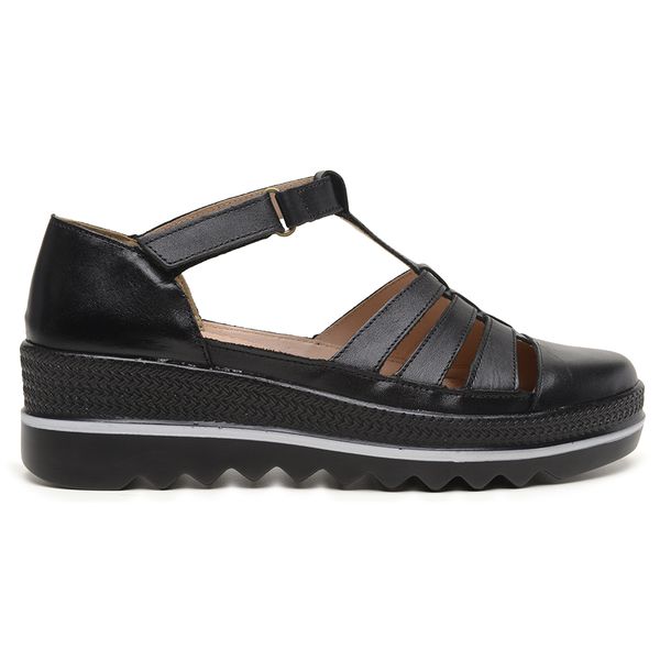 Assandalhado Plataforma Ultra Conforto Couro Legítimo