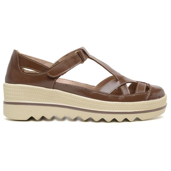 Assandalhado Plataforma Ultra Conforto Couro Legítimo