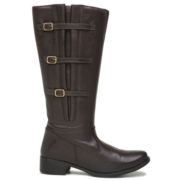 Bota Montaria Couro Legitimo