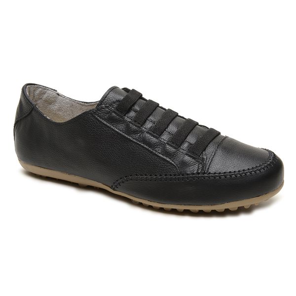 Tênis Stela Casual Couro Legítimo