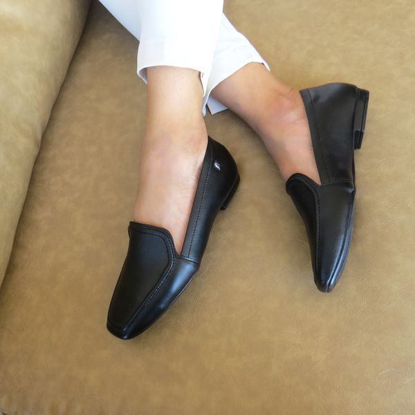 Mocassim Cristina Feminino Couro Legítimo