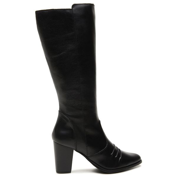 Bota Cano Alto Couro Legítimo