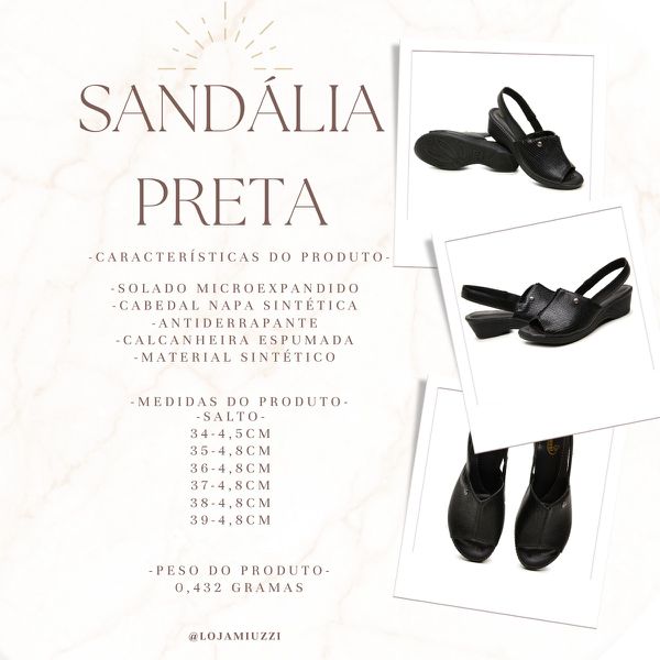 Sandália Ortopédica Lucimara