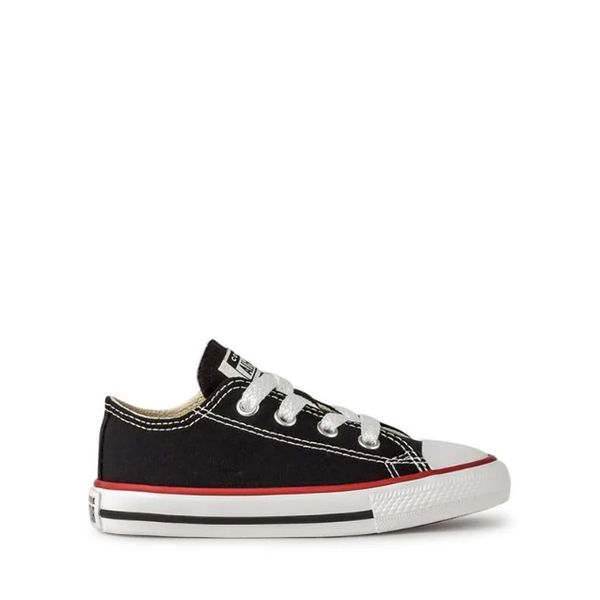 All Star Tênis Bebê Lona - Preto 