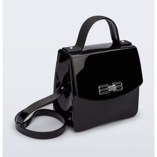 Melissa Bolsa Box Bag - Preto