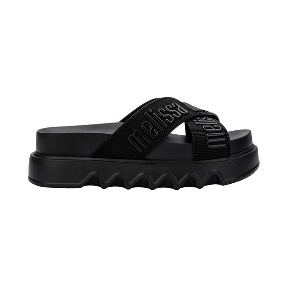 Melissa Chinelo Cross M Lover Platform - Preto