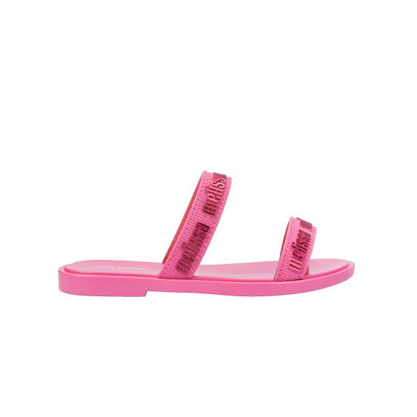 Mini Melissa Chinelo Duo M Lover Slide - Rosa 