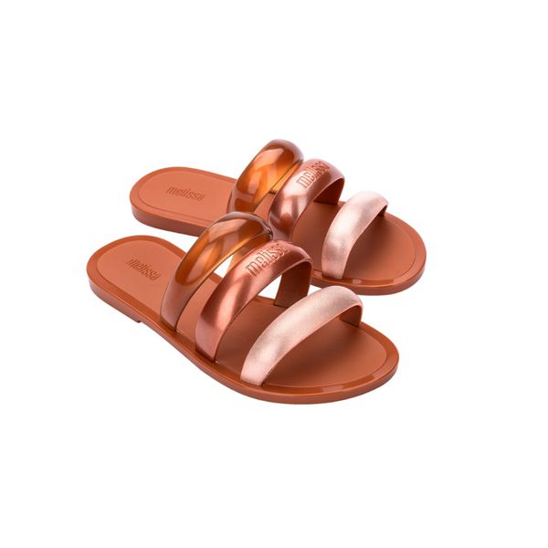 Melissa Chinelo Eclipse Slide - Marrom 