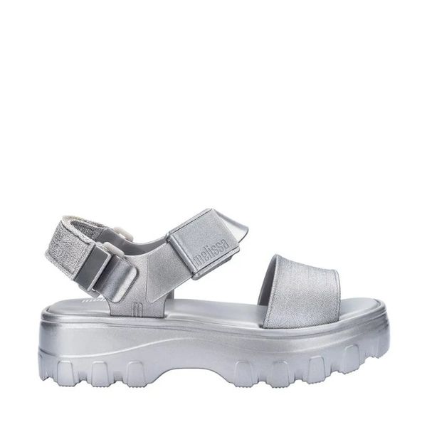 Melissa Sandália Kick Off Sandal Metallic - Prata