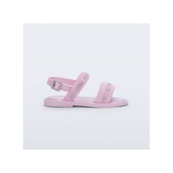 Mini Melissa Sandália Mar Sandal M Lover Baby - Rosa