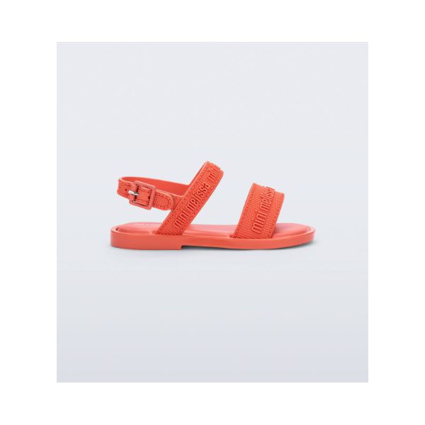 Mini Melissa Sandália Mar Sandal M Lover Baby - Vermelho
