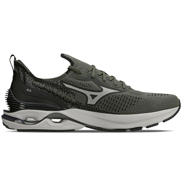 Tênis Mizuno Wave Mirai 6 - Verde Militar 