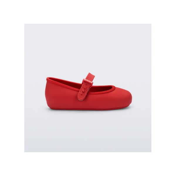 Mini Melissa Sapatilha Soft Ballerina Baby - Vermelho
