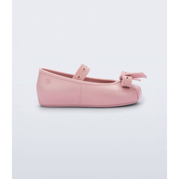 Mini Melissa Sapatilha Sophie Crush Baby - Rosa