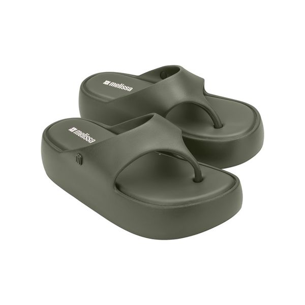 Melissa Tamanco Free Platform Thong - Verde | Loja Mônica's