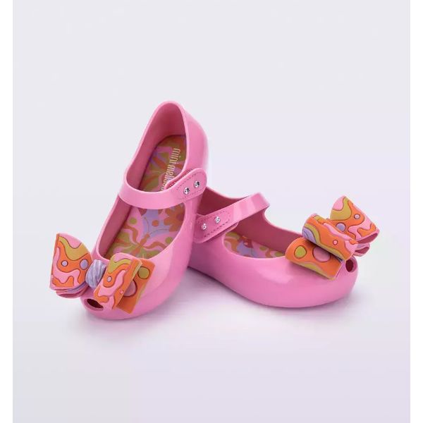 Mini Melissa Sapatilha Ultragirl Wonderland Baby - Rosa