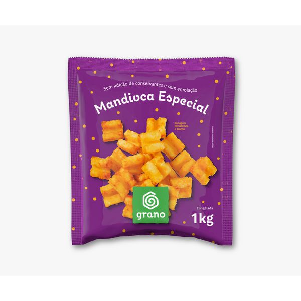 MANDIOCA ESPECIAL CONGELADA GRANO 1KG