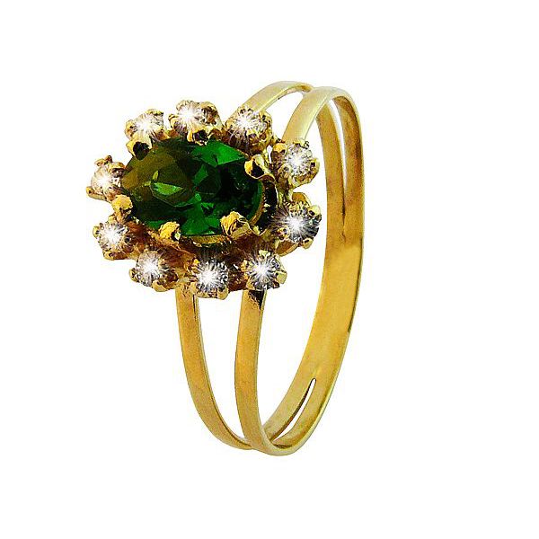 Anel De Formatura Em Ouro 18k 750