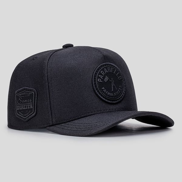 Boné Parabello Patria Amada Preto