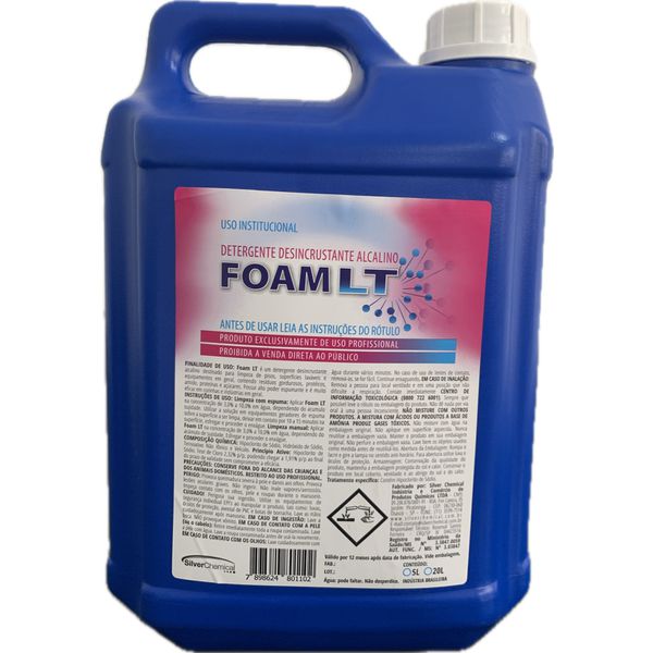 DETERGENTE FOAM LT 5 LITROS 
