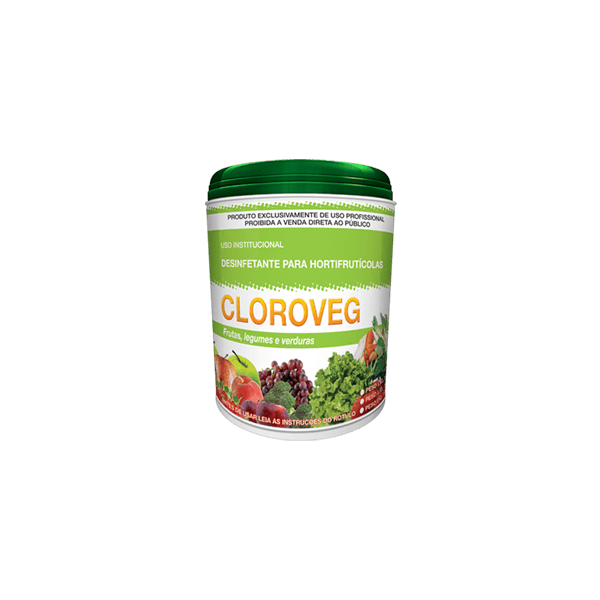 CLOROVEG 2,0 KG - DESINFETANTE PARA HORTIFRUTICOLAS - REF.